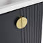 Meuble-lavabo de 28 po avec lavabo en céramique, pour petite salle de bain, meuble-lavabo avec porte-110447490