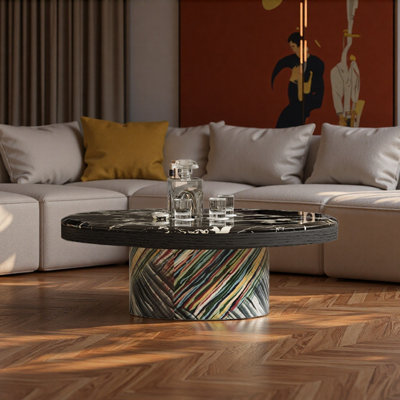 Italian Light Luxury Style Coffee Table