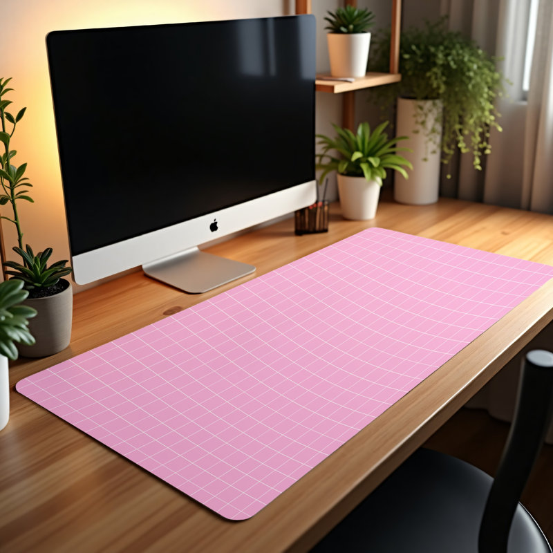 Polyester Desk Pad, 31.5x15.5