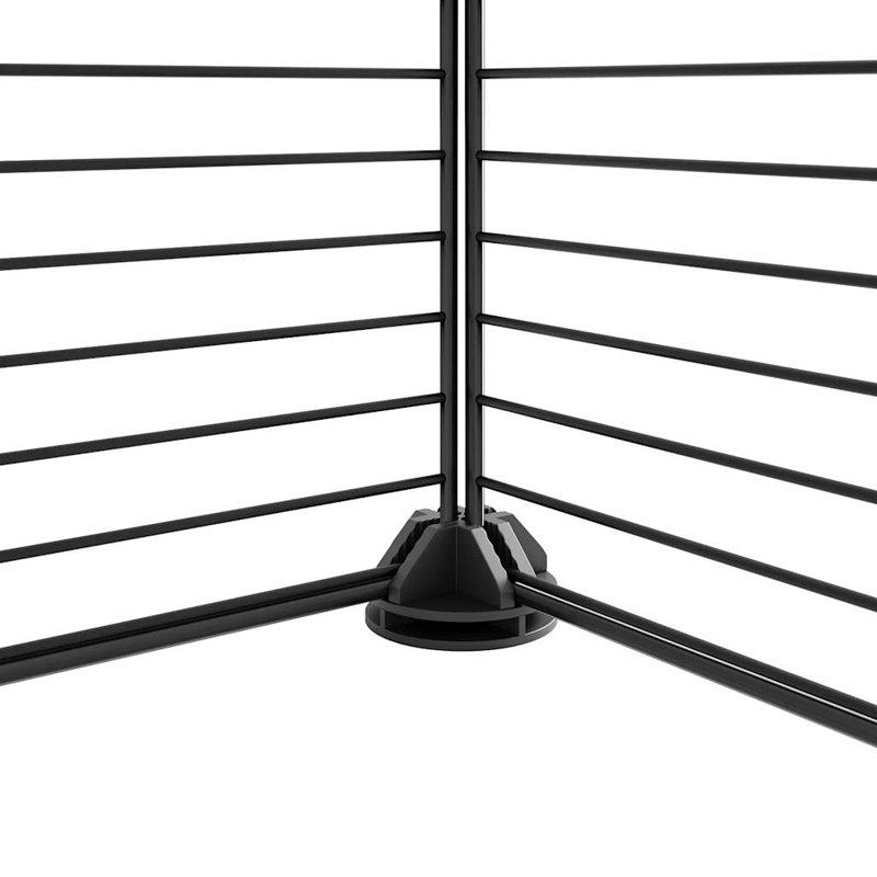 York 35cm H Panel Steel Yard Kennel