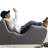 Zinus Lotus Reclining Foam Chaise Lounge-49858321