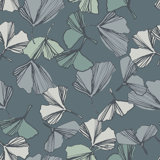 Ginko I 33' L x 20.5" W  Wallpaper Roll