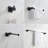 Cube 4 - Piece Bathroom Hardware Set-52358855