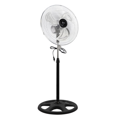 Ventilateur industriel 18 "2-en-1 18 pouces Chrome