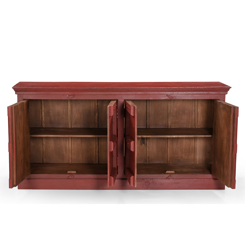 Nescatunga 72'' Solid Wood Sideboard