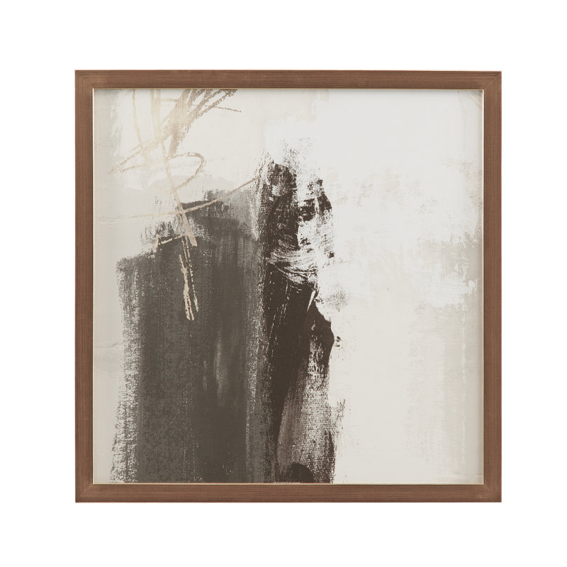 «Neutral Contrast Brush», reproduction encadrée