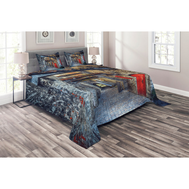 Eclectic Polyester Coverlet
