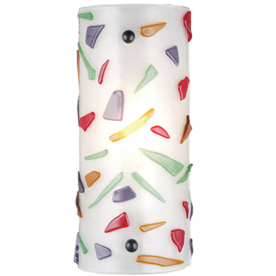 Metro Fusion Flush Mounted Sconce