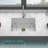 27 Inch Undermount Single Bowl Ceramic Kitchen Sink With Dual Mount Design And Deep Rectangular Basin