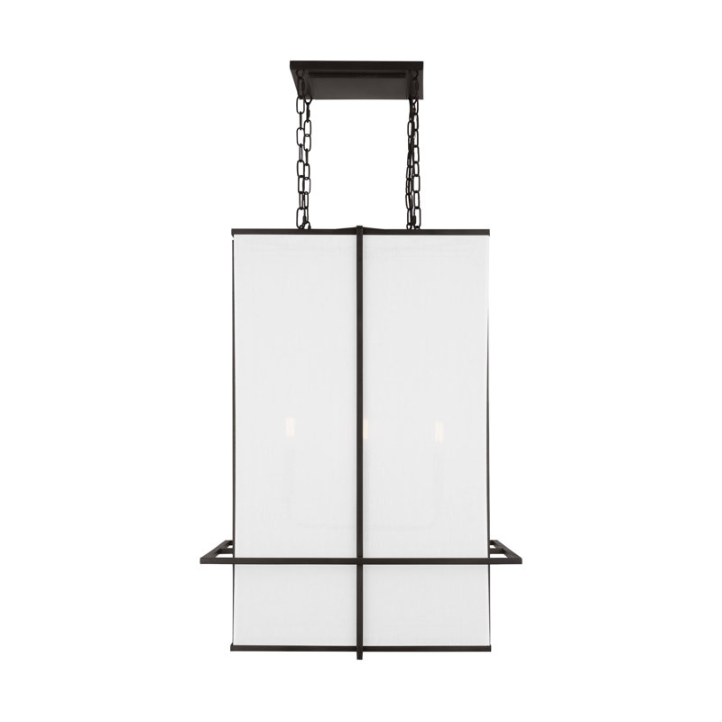 Dresden 4 - Light Chandelier, Aged Iron, 32.62" H x 23.25" W x 23.25" D