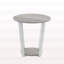 Table de bout ronde avec tablette Elysian-1741246851