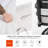 5-Piece Outdoor Pedestal Dining Set, 44" Rounded Square Sintered Stone Table With Flared Base And 4 Swivel Rockers, Sunbrella Cushions, Rust-Free Aluminum, Weather-Resistant, For Patio Or Deck-157830748