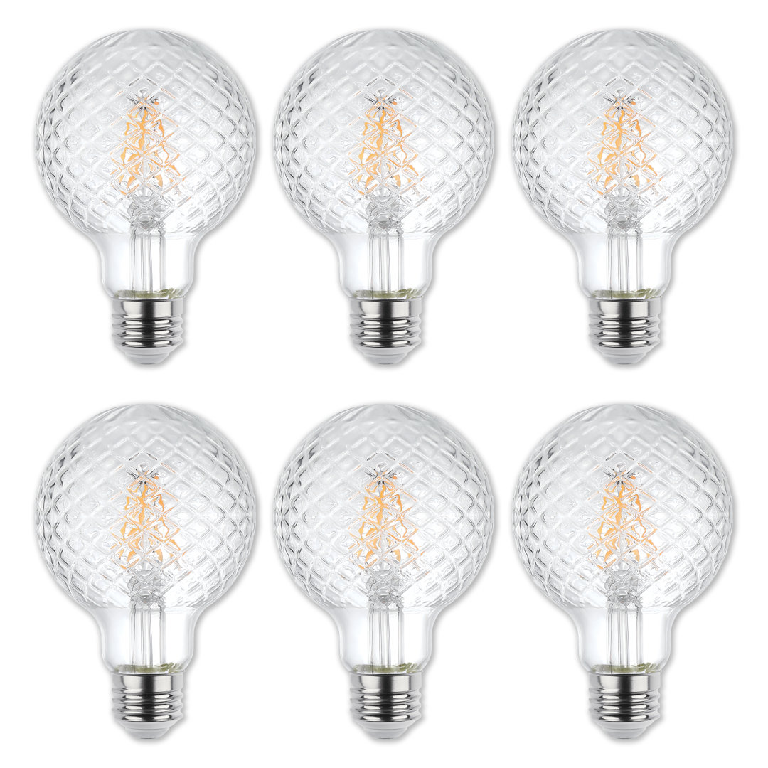 Equivalent E26/Medium (Standard) Dimmable 3000K LED Bulb (Set of 6) Westinghouse Lighting