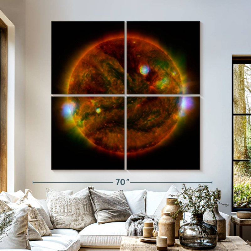 Oberle Solar Flare, 57" H x 57" W