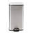 Steel Step On Kitchen Trash Can - 7.92 Gallons