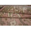 Tapis oriental rose clair à motif floral Oushak 5 x 8