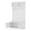 35.4 " Wide Hall Tree with Cabinet-1370096212
