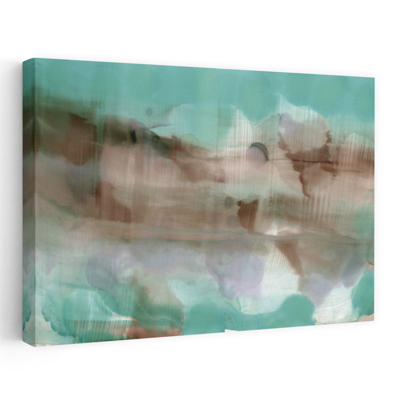 Contemporary Art Abstract Modern Art, 16'' H x 24'' W