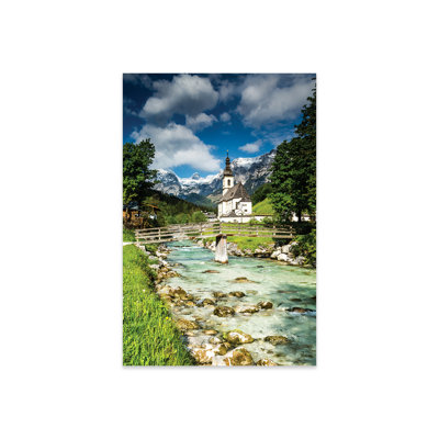 Allemagne, Alpes, Bavière, Ramsau Bei Berchtesgaden sur plastique / acrylique par Mikolaj Gospodarek, peinture