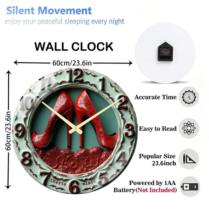 Horloge murale 24 po