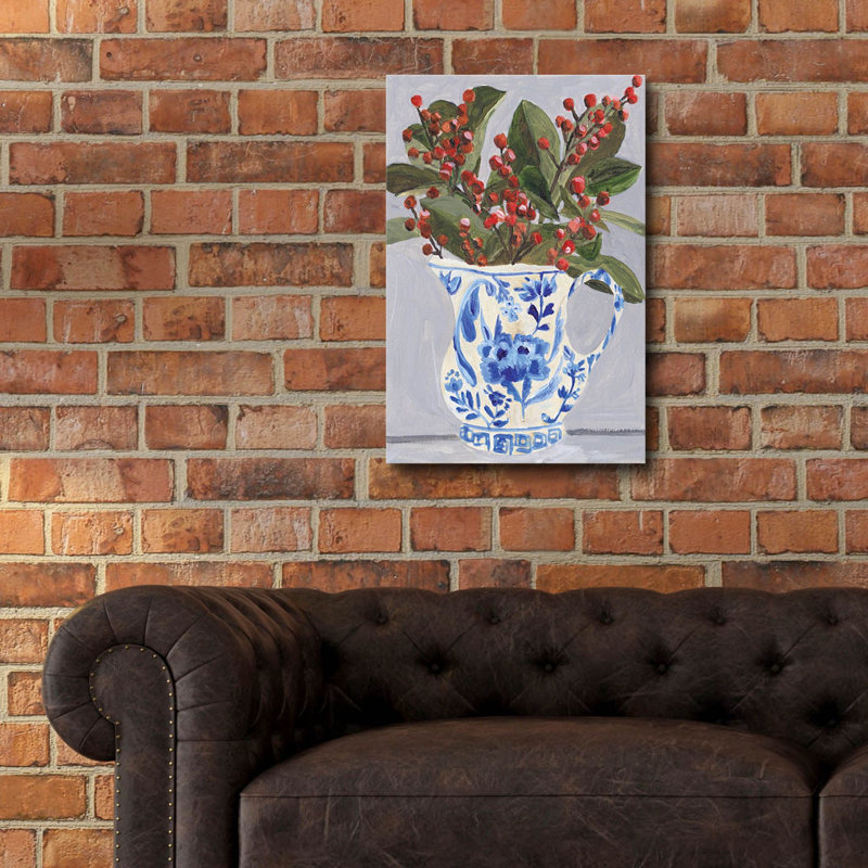  «Winter Heirloom 1» par Melissa Wang, art mural en verre acrylique, 16 po x 24 po, H 24 po x l 16 po