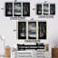 «Midnight Gothic Winter Window View I - Winter Landscape», art mural-1584021060-1584021061