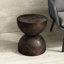 Table d'appoint Fairoaks aspect pin pour l'intérieur ou l'extérieur