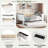 Wood Daybed With Storage Shelves, Upholstered Backrest And Usb-1292676544