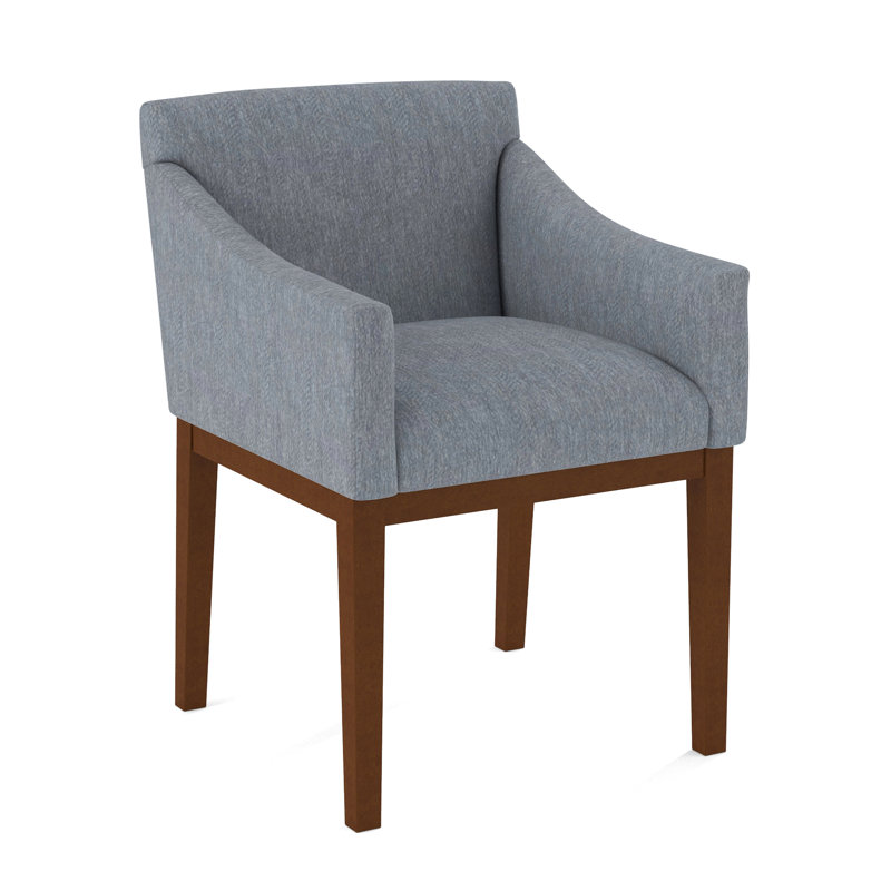 Upholstered Arm Chair, English Saddle, 61363-89