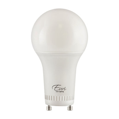 Euri Lighting A19 LED Bulb, 12W, 1100 lm, 75W Eq., 5000K, GU24, CEC/Title 24, UL