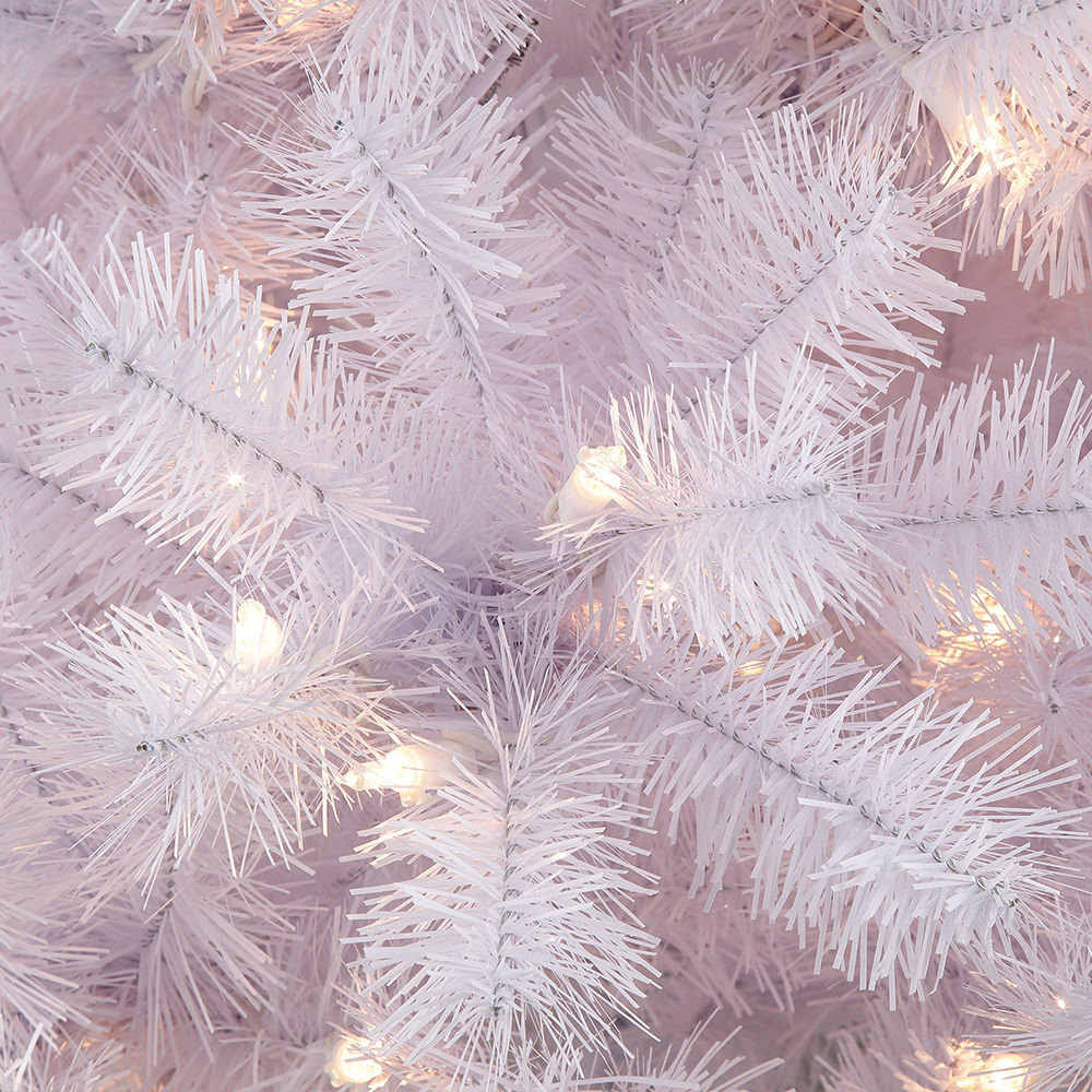 6.5' Pre-Lit Fir Christmas Tree