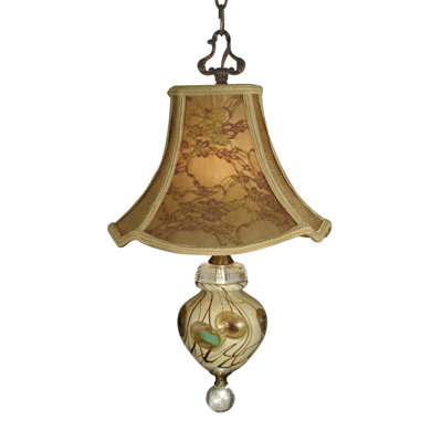 Dean 1 - Light Brass Single Pendant