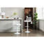 De 2 tabourets de bar, chaise pivotante à hauteur de comptoir pivotante à 360 ° avec repose-pieds, réglable de 35,28 po à 42,91 po, base en métal, capacité de 250 lb, blanc, tabouret 2 pièces Vintage Call, chaise 360, hauteur 42,91 po,-1070797907