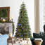 Sapin de Noël vert Aldred-1684586859