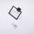 Modern Matte Black Stainless Steel Square Towel Ring, Wall Mounted Bathroom Towel Holder for Bathroom and Kitchen, Rust-Resistant Hardware