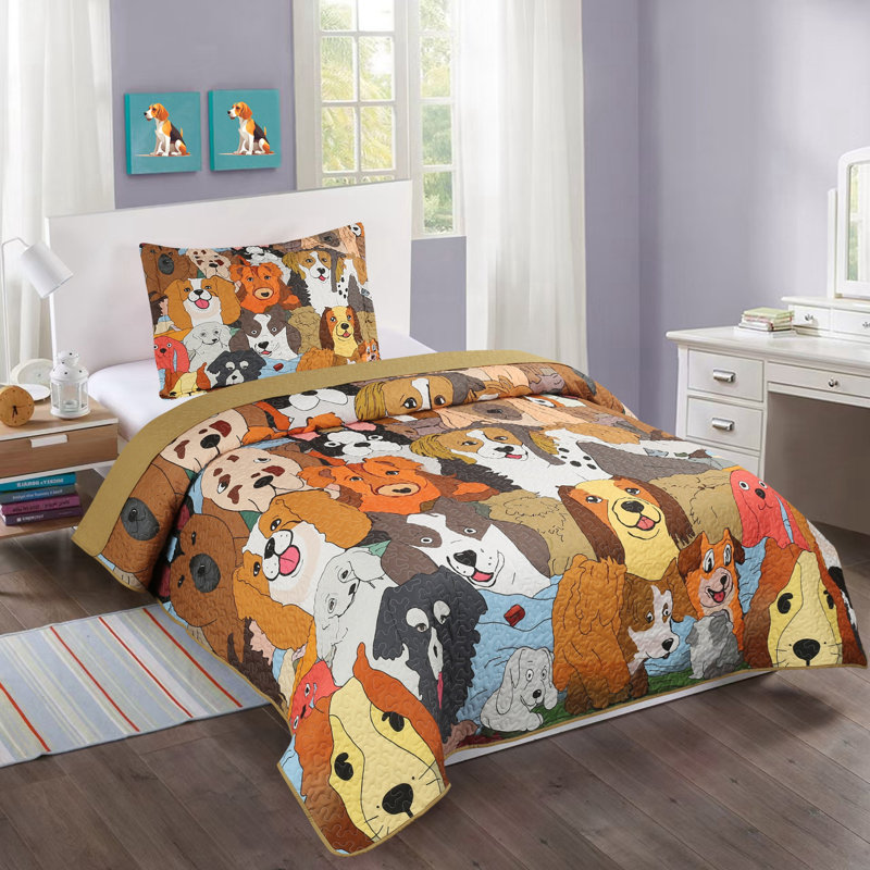 Marcielo Quilt Set, Twin Quilt Set + 1 Twin Sham