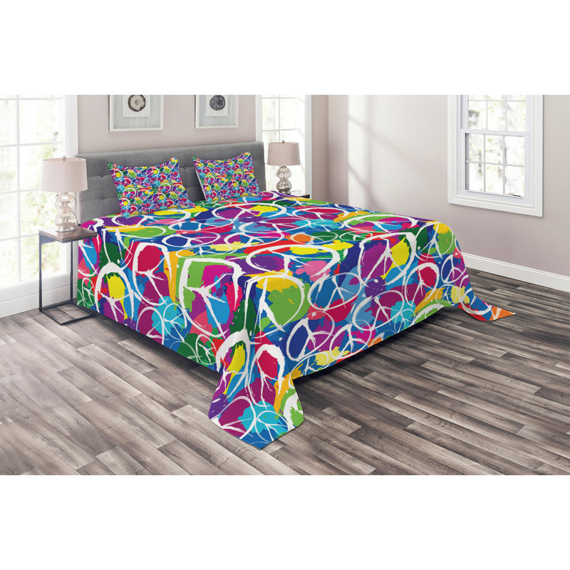 Modern & Contemporary Polyester Coverlet