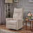 Contemporary Push-Back Recliner Chairs – Glider & Swivel Chairs, Beige-1043729184