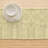 Rectangular Chevron Cotton Twill Table Runner-1027335273
