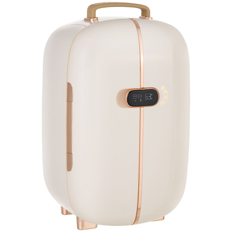 HOMCOM Portable Skincare Fridge With LED Display