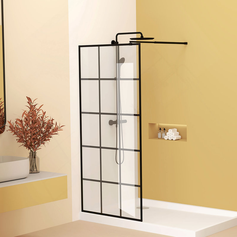 Framed Glass Shower Screen For Bathroom