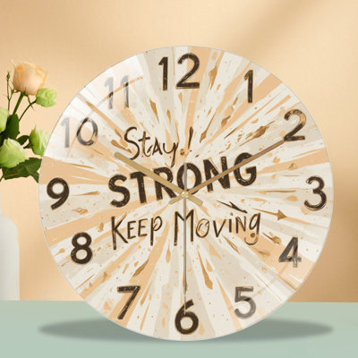 Horloge murale 12 po