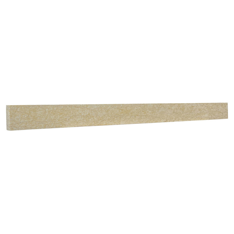 Dosseret en pierre 48 po, Marbre Marfil Crema