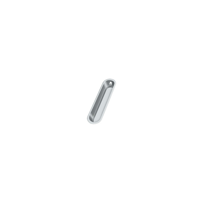 Cup / Bin Pull, Polished Chrome