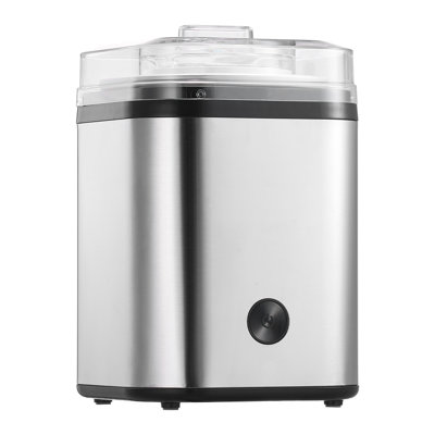 Machine à crème glacée en acier inoxydable machine automatique 2,11 pte argent