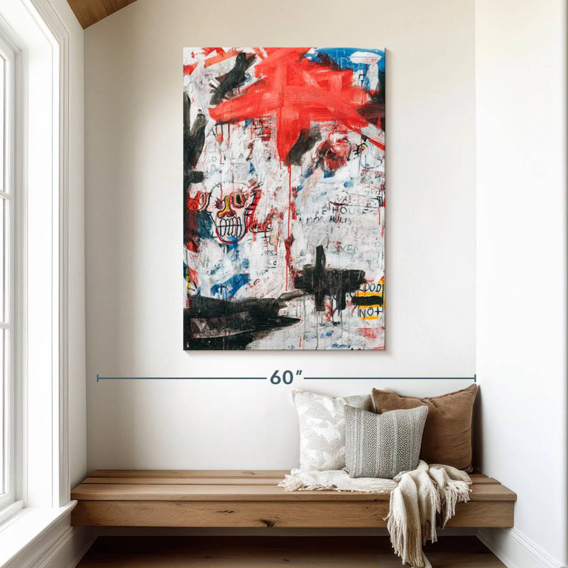 Avery Snow Face, 48" H x 32" W