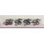 Rond de serviette en bronze bronze, ensemble de 4-87470909