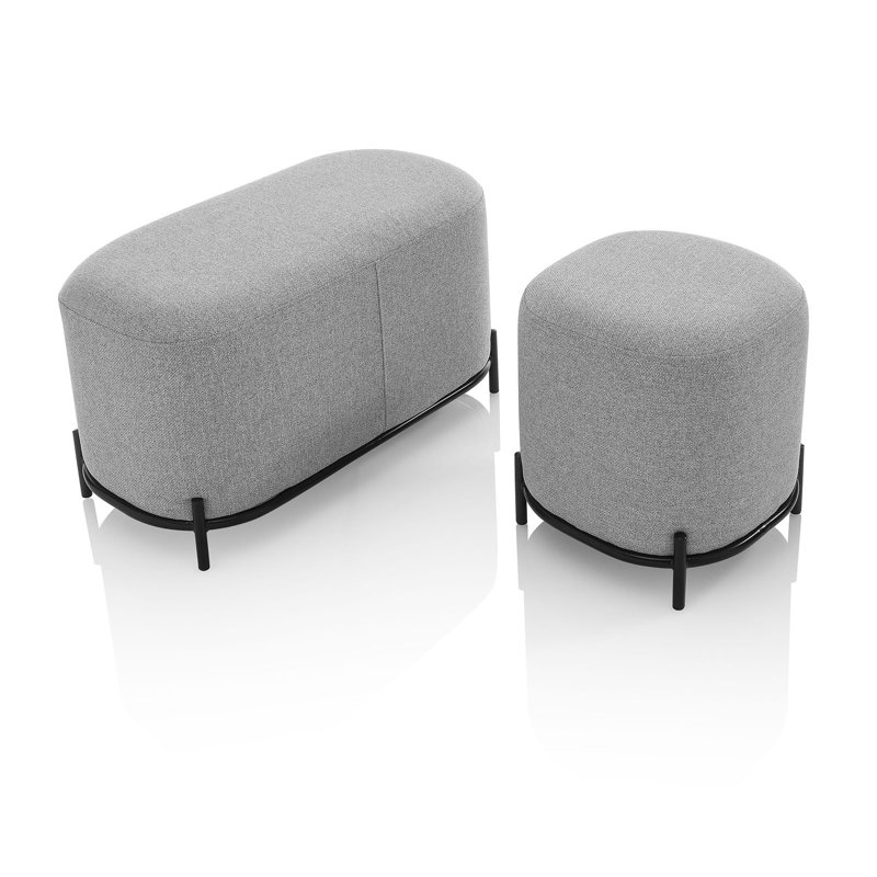 Aureanna Upholstered Bench, Grey