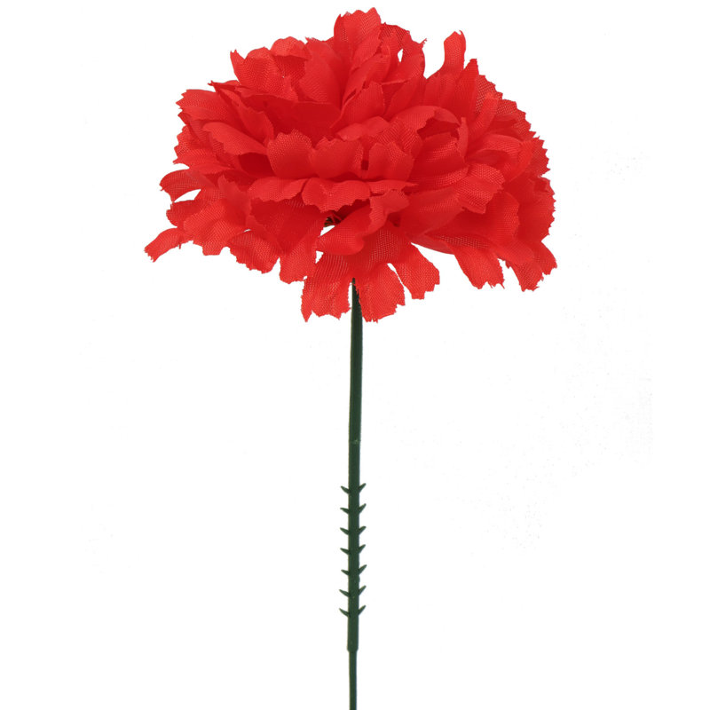 Tige d'œillet, Rouge