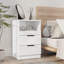 40cm W Manufactured Wood Bedside Table-347801014-351968003